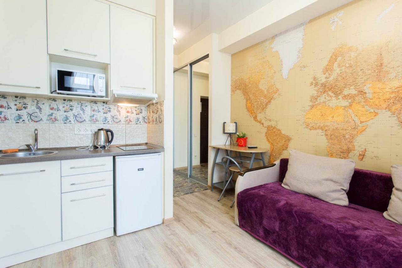 Апартаменты New Studio In The Center - Korolenka Str. 25/62 Харьков Экстерьер фото